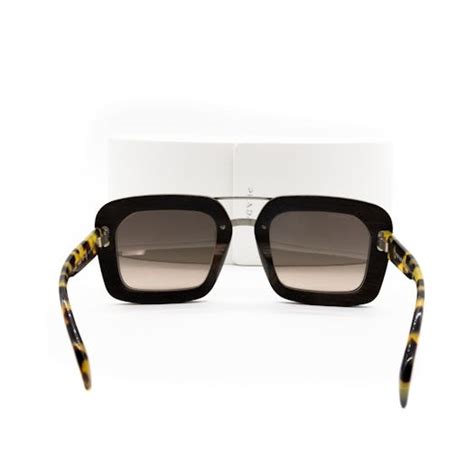 prada wood glasses|trendy prada glasses.